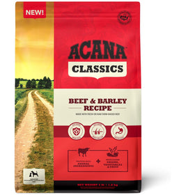 ACANA Classics Beef & Barley Dry Dog Food, 4-lb