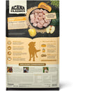 Acana Classics dog food package with text and images on a white background
