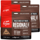 ORIJEN Regional Red Grain-Free High-Protein Raw Animal Ingredients Freeze Dried Cat Treats, 1.25-oz bag