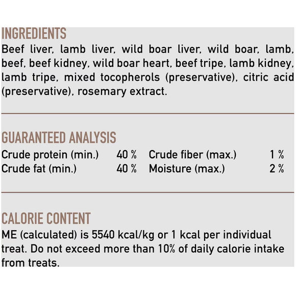 ORIJEN Regional Red Grain-Free High-Protein Raw Animal Ingredients Freeze Dried Cat Treats, 1.25-oz bag