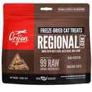 ORIJEN Regional Red Grain-Free High-Protein Raw Animal Ingredients Freeze Dried Cat Treats, 1.25-oz bag