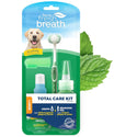 TropiClean Fresh Breath Total Care Dental Kit for Dogs, Large