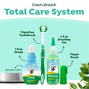 TropiClean Fresh Breath Total Care Dental Kit for Dogs