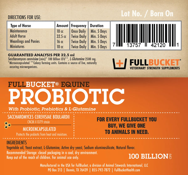 Equine Probiotic Paste (24 tubes)