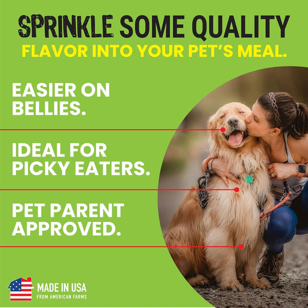 Etta Says! Liver Sprinkles 100% All Natural Dog Food Topper