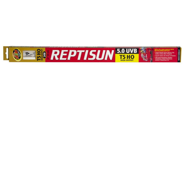 Zoo Med ReptiSun 5.0 UVB T5 HO High Output Linear Lamp 24 watt, 22"