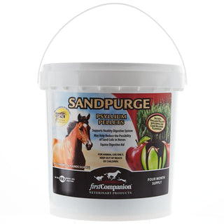 First Companion Sandpurge Psyllium Healthy Digestion Pellets For Horses