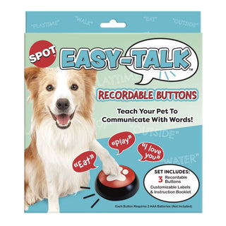 Ethical Easy Talk Recordable Button Toy For Dog