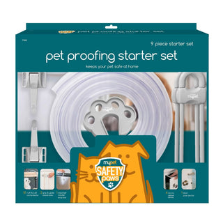 Mypet Safety Paws Pet Proofing Starter Set For Dogs & Cats