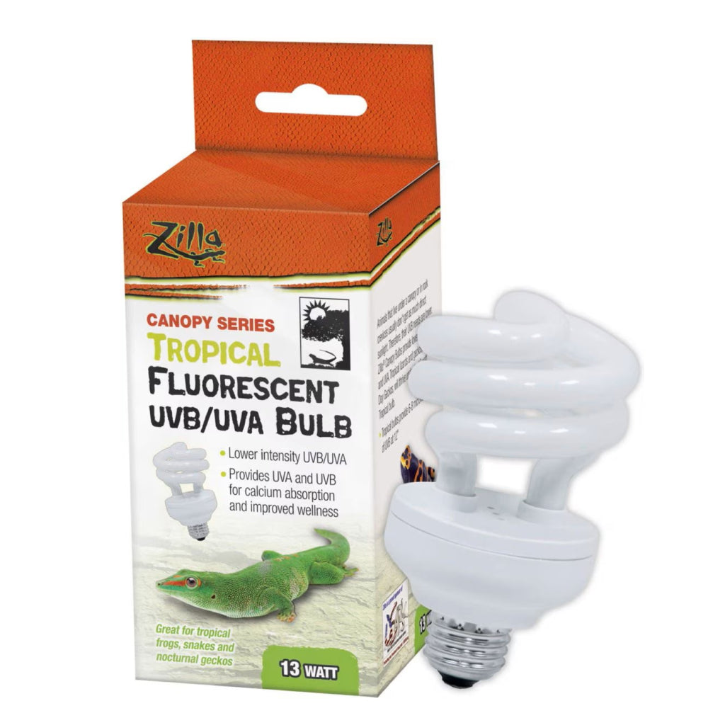 Zilla Canopy Series Fluorescent UVB/UVA Bulb