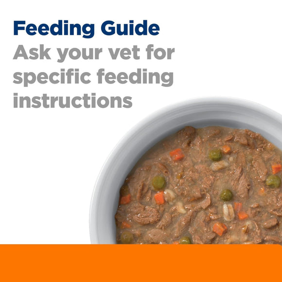 Hill's Prescription Diet c/d Multicare Low Fat Urinary Care Vegetables & Turkey Stew Wet Food For Dog (12.5oz x 12 cans)