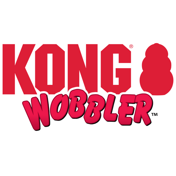 Kong Wobbler Food and Treat Dispenser Toy For Dog (Small)