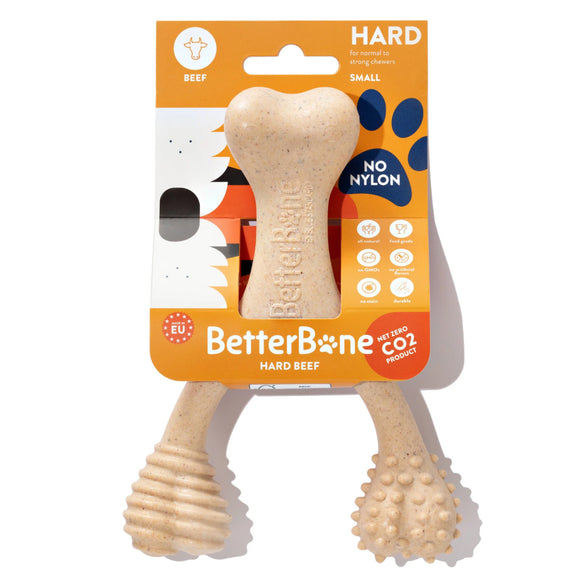 BetterBone Hard Density Beef Flavor Chew Toy For Dog