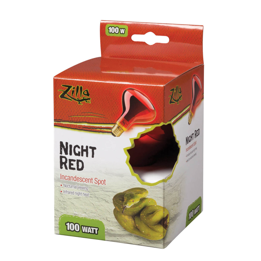 Zilla Night Red Incandescent Spot Bulb