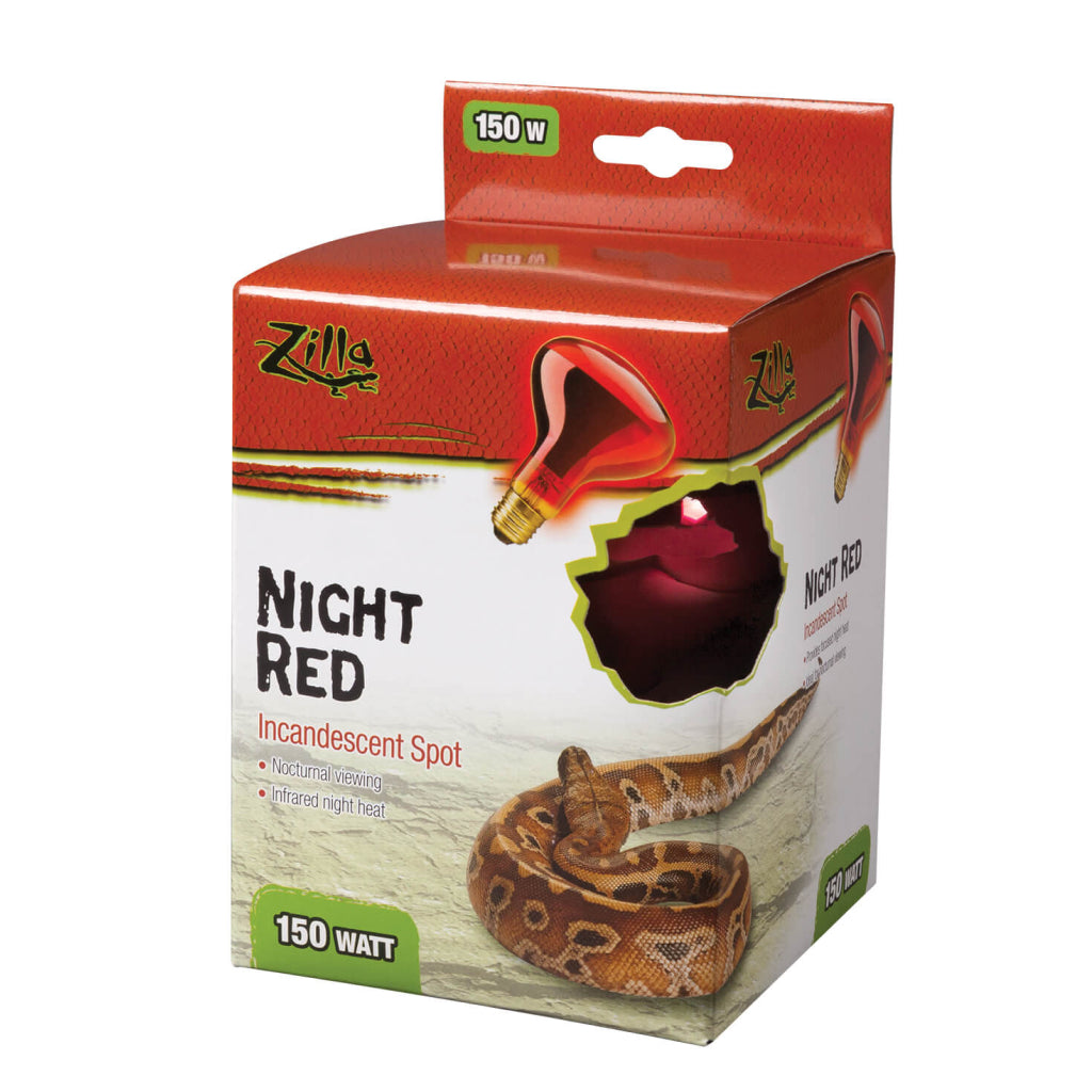 Zilla Night Red Incandescent Spot Bulb