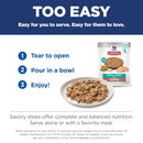 Hill's Science Diet Adult Perfect Weight Vegetables & Salmon Stew Recipe Wet Food For Cat (2.8 oz x 24 pouches)