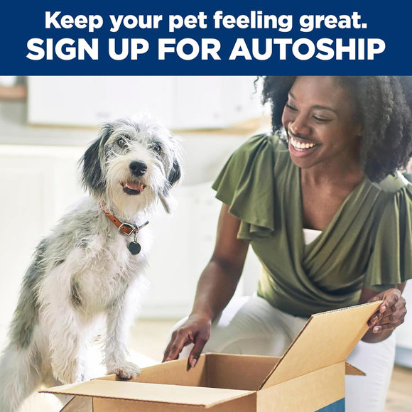 Hill’s Prescription Diet Cognitive + Mobility Brain Care + j/d Chicken Recipe Dry Food For Dog (8.5 lb)