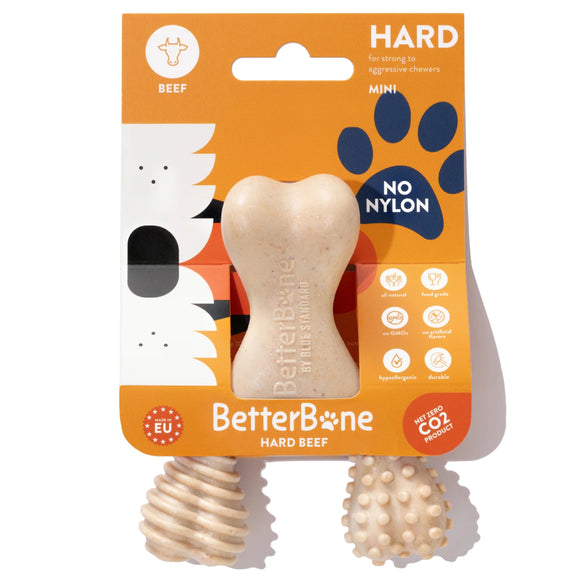 BetterBone Hard Density Beef Flavor Chew Toy For Dog