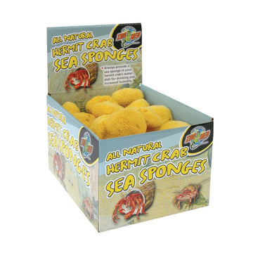 Zoo Med All Natural Hermit Crab Sea Sponge (36 ct)