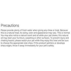 Barkworthies Pork Pizzle Treat For Dog, 1ct