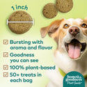 Honest To Goodness Way to Glow Coconut & Flax Recipe Skin & Coat Treats For Dog (8 oz)