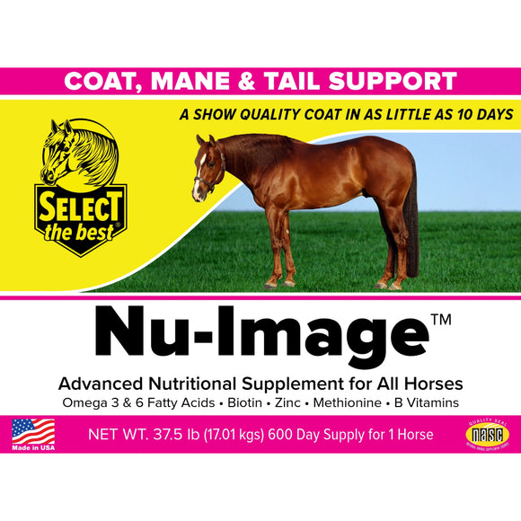 Nu-Image Coat, Mane & Tail Support for Horses (37.5 lb)