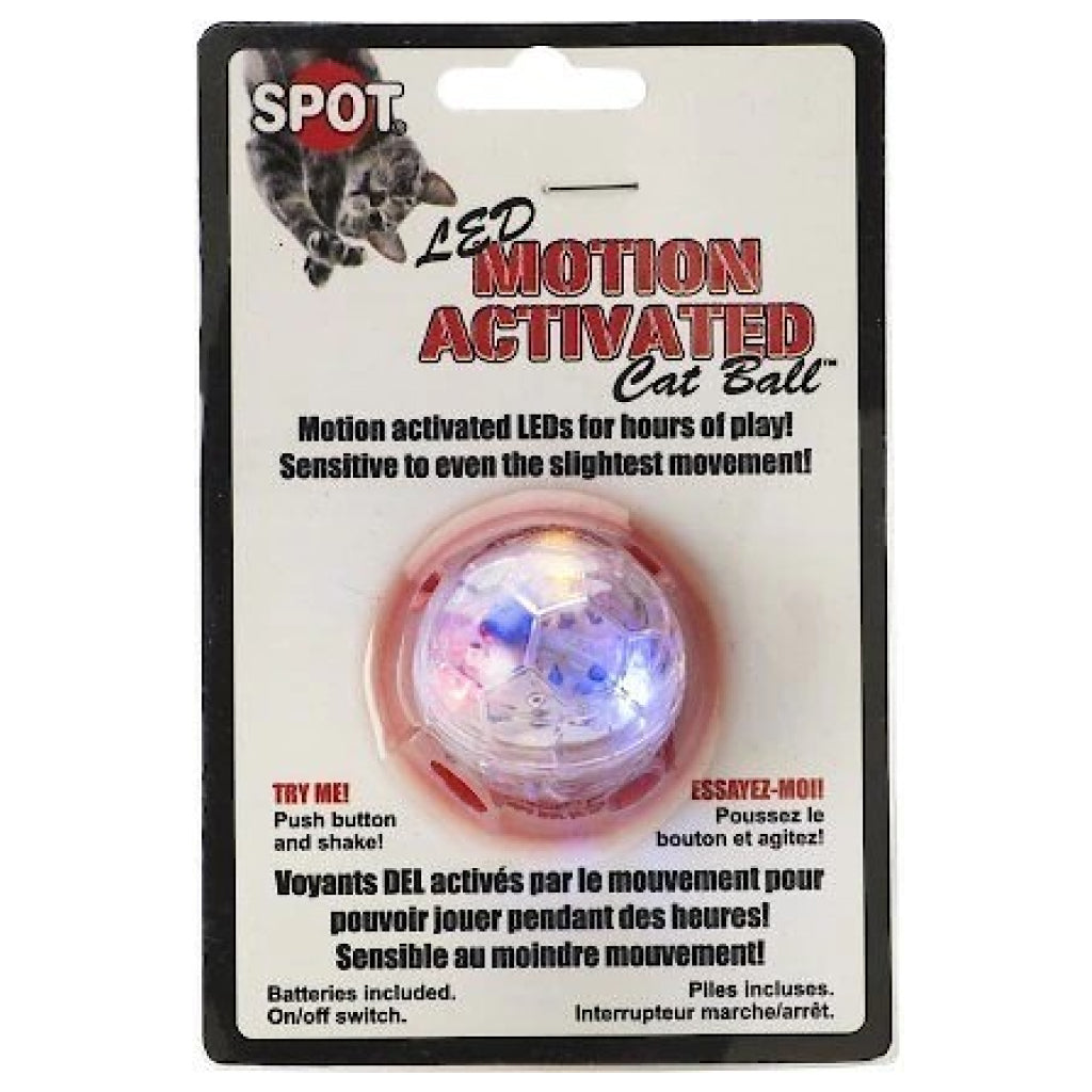 Ethical Spotbrites LED Motion Activated Ball Toy For Cat