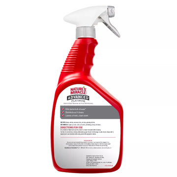 Nature's Miracle Advanced Platinum Disinfectant Stain & Odor Remover for Cats (32 oz)