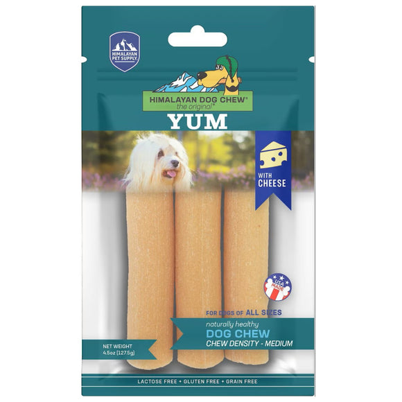 Himalayan Pet Supply yakyYUM Cheese Dog Chews (4 ct)