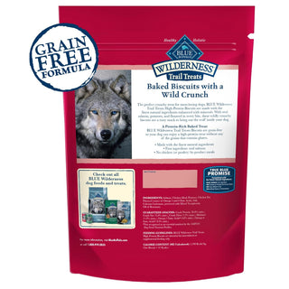 Blue Buffalo Wilderness Trail Treats Salmon Biscuits for Dogs (10 oz)