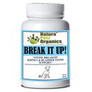 Natura Petz Organics Break It Up! Herbal Kidney & Bladder Stone Support (Turkey Flavored) for Dogs