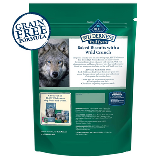 Blue Buffalo Wilderness Trail Treats Duck Biscuits for Dogs (10 oz)