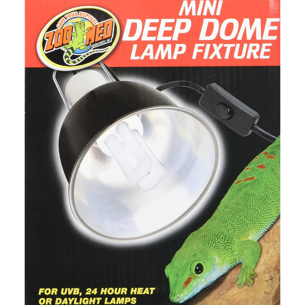 Zoo Med Mini Deep Dome Lamp Fixture