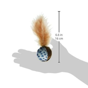 Ethical Animal Print Rattle with Catnip Toy For Cat (2 pack) - 0