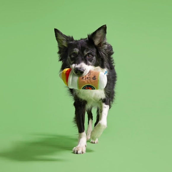 Bark Cold Boo Coffee Plush Toy For Dogs