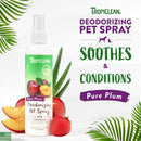 TropiClean Pure Plum Deodorizing Pet Spray For Dog & Cat (8 oz)