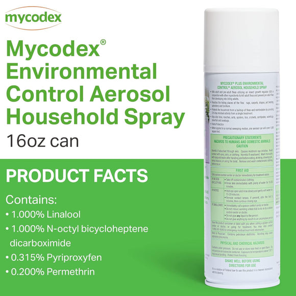 Mycodex® Plus Environmental Control™ Aerosol Household Spray 16oz