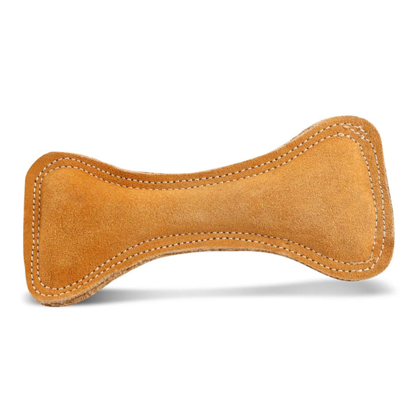 Ethical Dura-Fuse Leather Bone Toy For Dogs