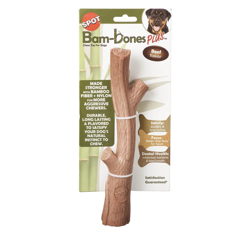 Ethical Bambone Plus Branch Beef Toy For Dog (9.5")