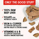 Stella & Chewy's Freeze-Dried Beef Liver Treats For Dog (3 oz)