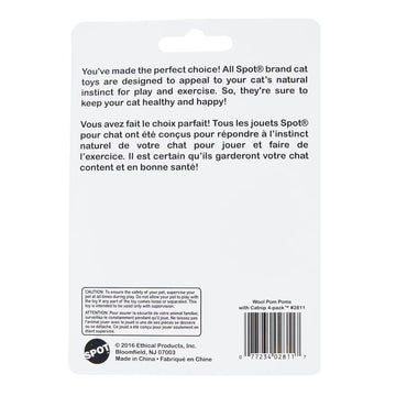 Ethical Wool Pom Pom with Catnip Toy For Cat