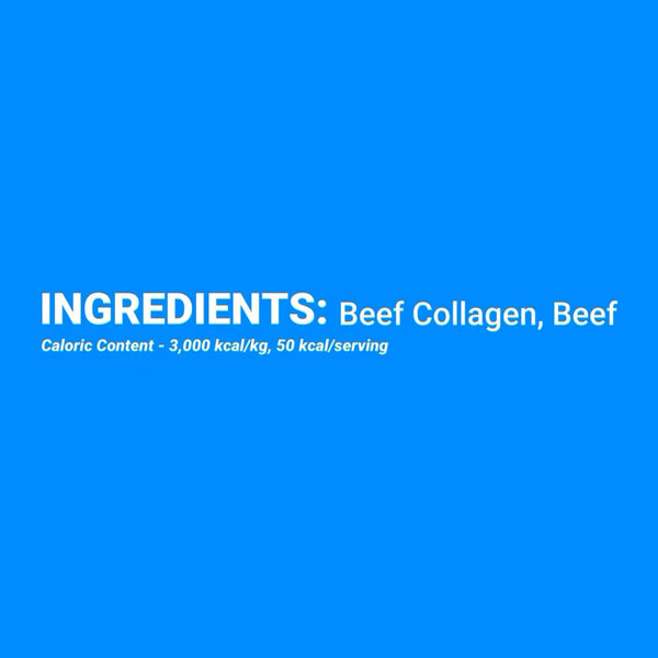 Barkworthies Collagen Curly Beef Stick