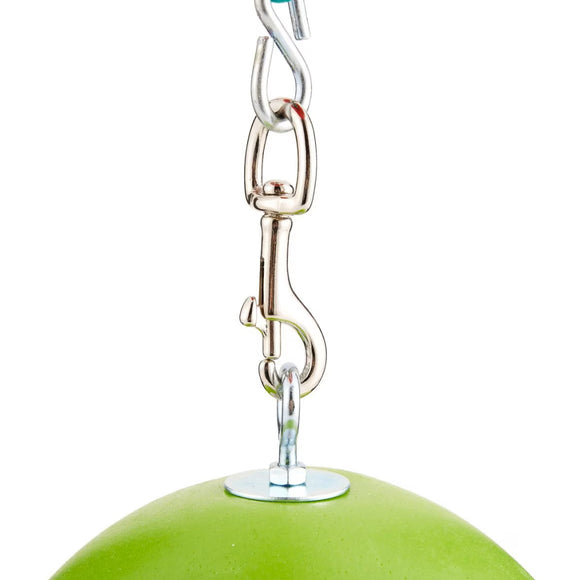 Jolly Stall Snack w/ Apple Ball Toy & Treat For Horse