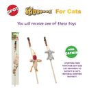 Ethical Skinneeez Forest Friends Teaser Wands Toy For Cat