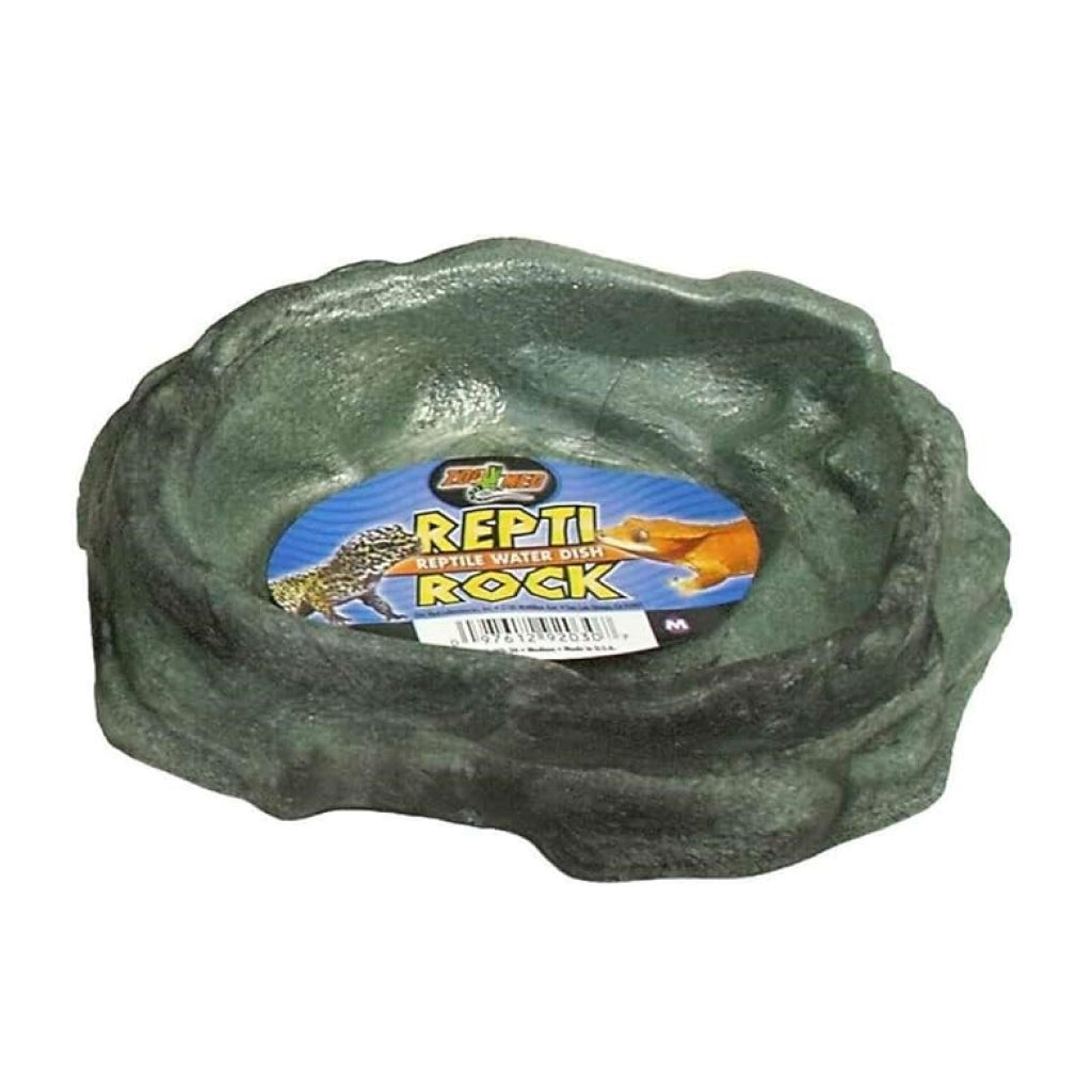 Zoo Med Repti Rock Water Dish for Reptiles, Assorted