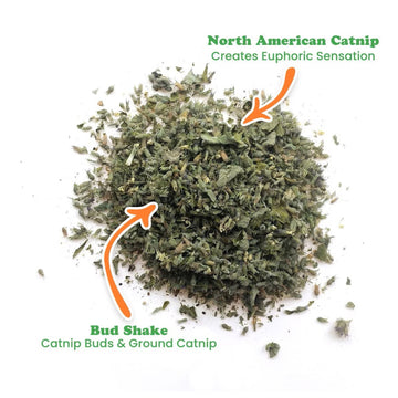 Meowijuana Meowi-Waui Ground Catnip & Catnip Buds (0.917 oz)