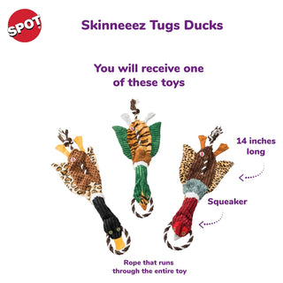 Ethical Mini Skinneeez Tugs Ducks (14") Assorted