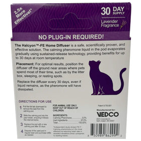 Halcyon FE Calming Home Diffuser Starter Kit for Cats