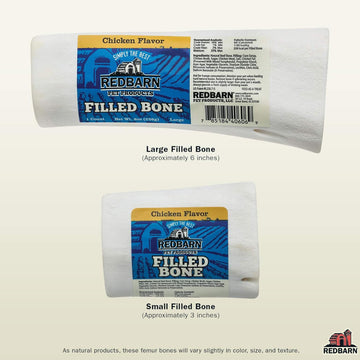 Redbarn Chicken Filled Bone for Dogs