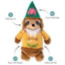 PetShop by Fringe Studio Chillin' With My Gnomies Sloth Plush Toy For Dog